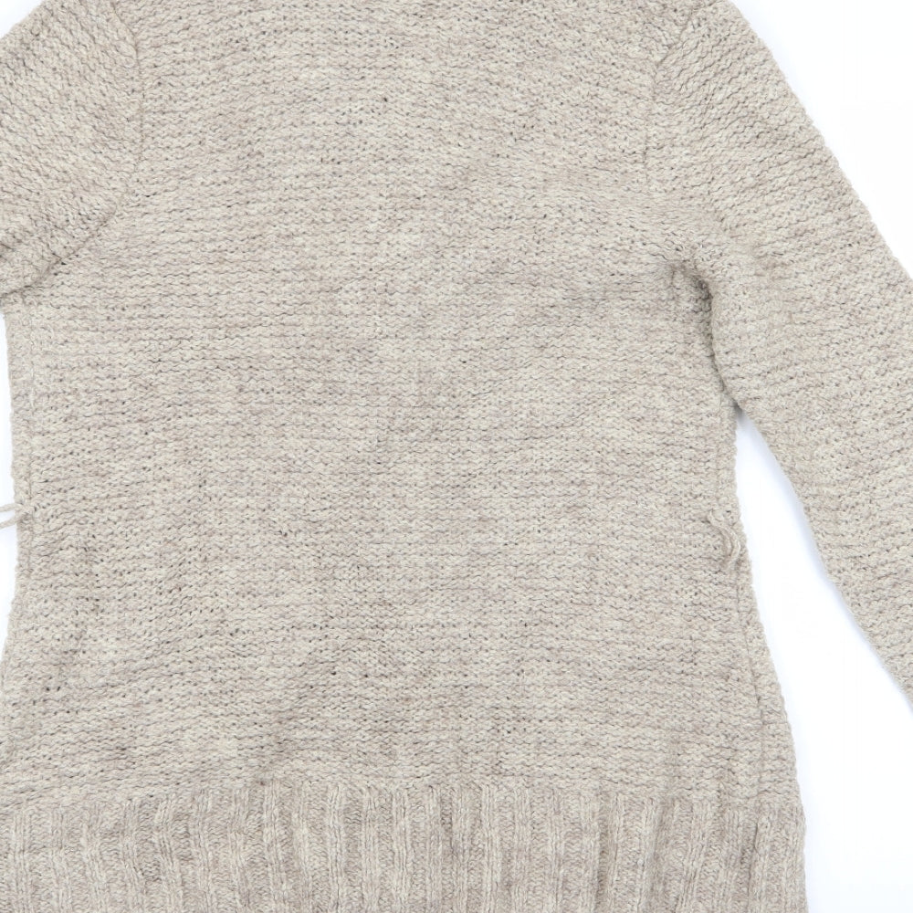 TU Womens Beige   Cardigan Jumper Size 12  - m