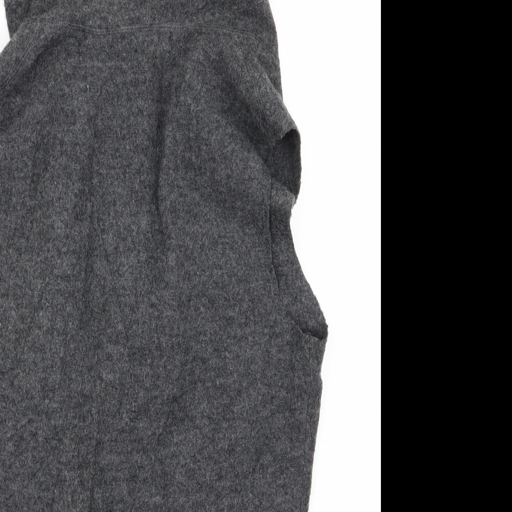 peworn Womens Grey   Cardigan Jumper Size 12  - m