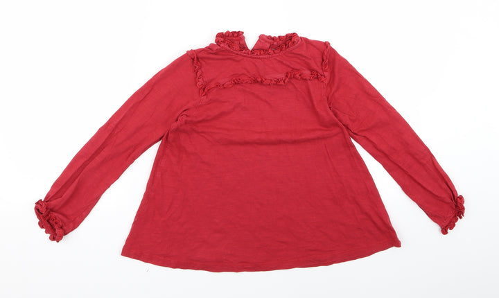 NEXT Girls Red  Ramie A-Line  Size 8 Years