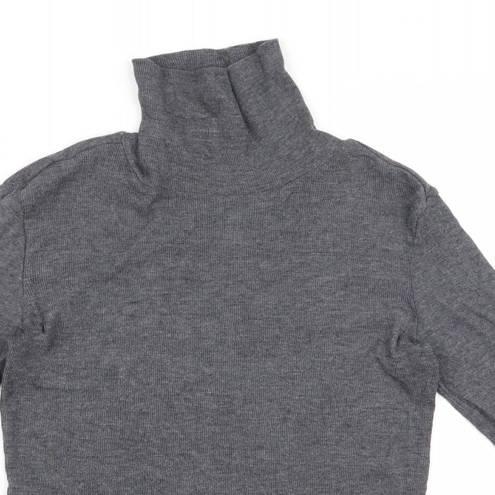 Preworn Womens Grey   Basic T-Shirt Size L