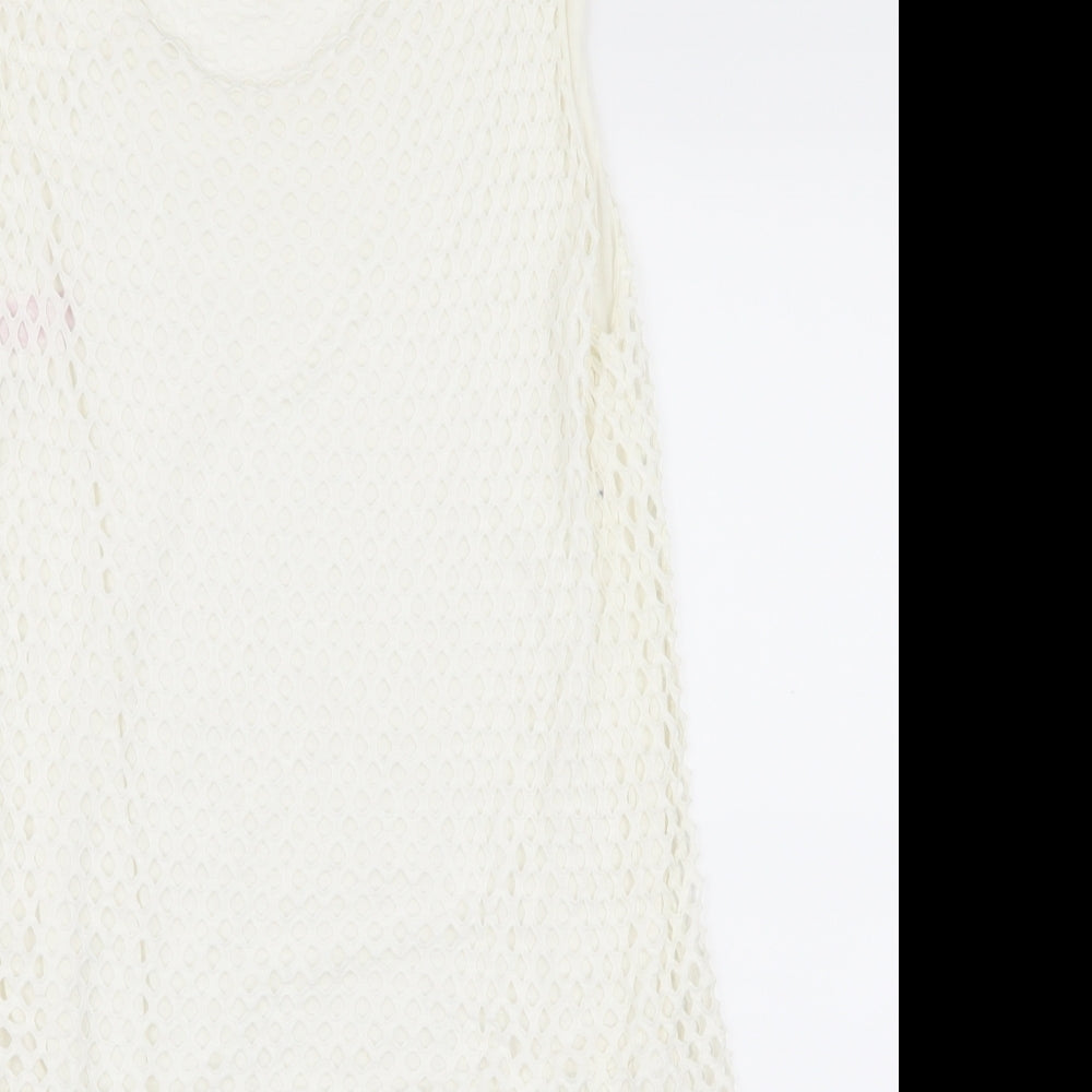 Preworn Womens Beige   A-Line  Size 8  - m