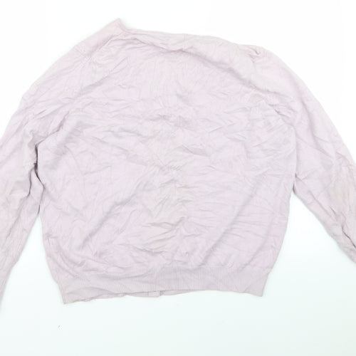 m&s Womens Pink   Cardigan Jumper Size 20