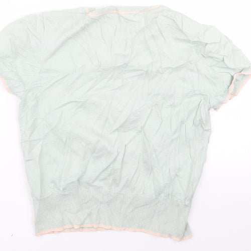 Oasis Womens Green   Tunic T-Shirt Size L