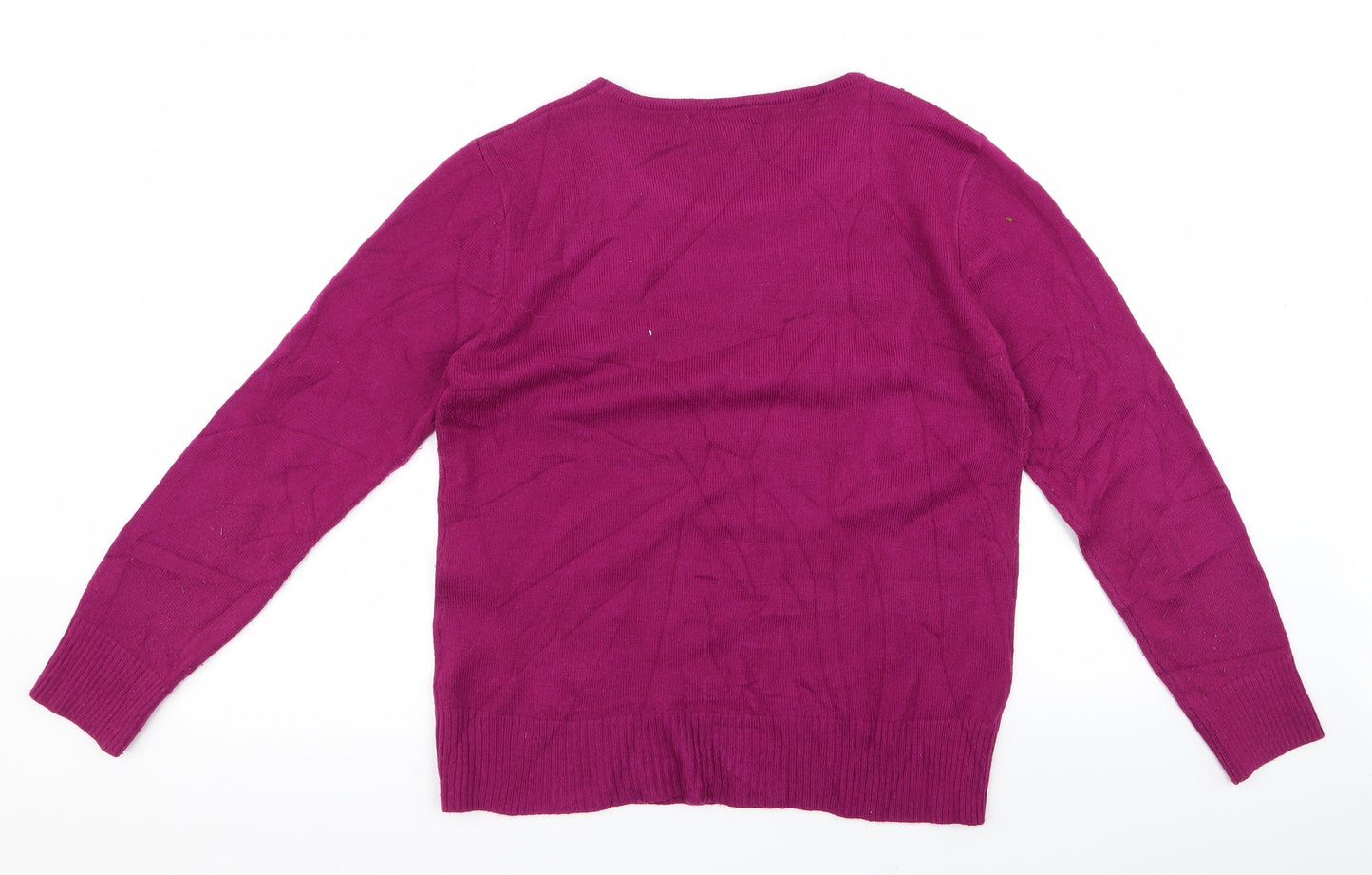 paromre Womens Pink   Pullover Jumper Size L