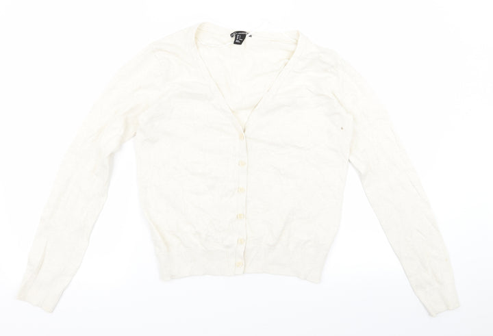 H&M Womens Beige   Pullover Jumper Size S