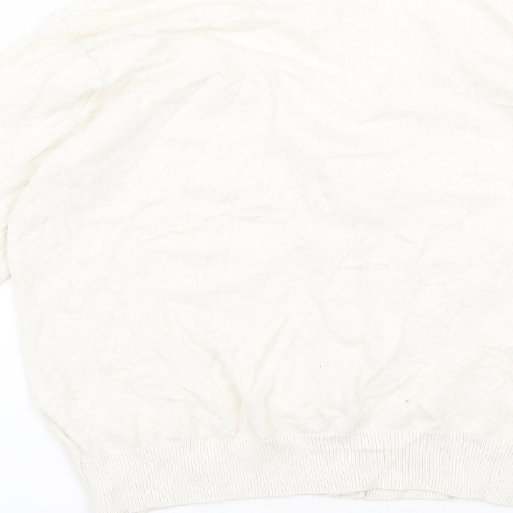 H&M Womens Beige   Pullover Jumper Size S