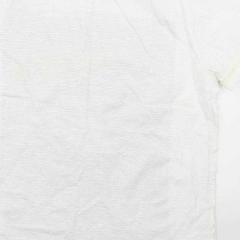 F&F Boys White   Basic T-Shirt Size 12 Years