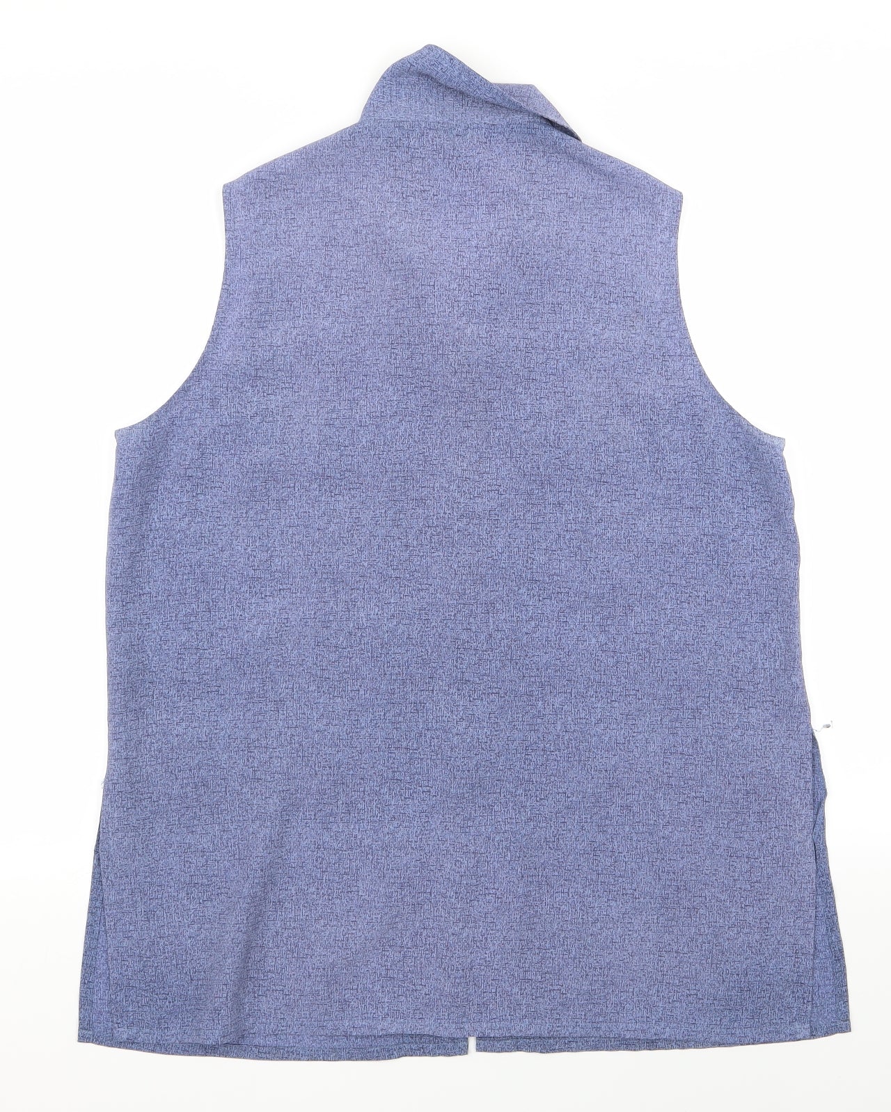 Preworn Womens Blue   Basic Button-Up Size 14