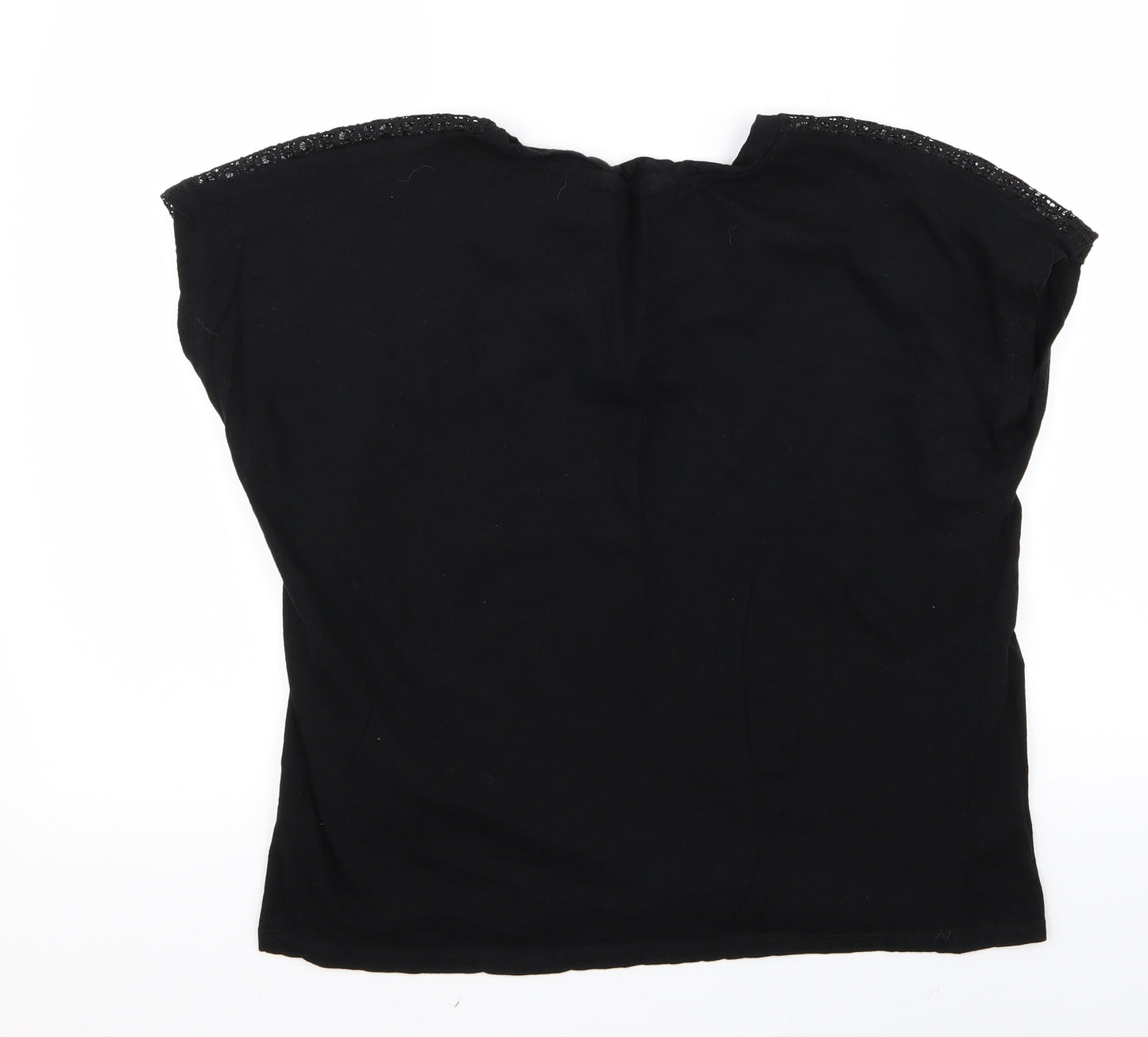 Primark Womens Black   Basic T-Shirt Size L