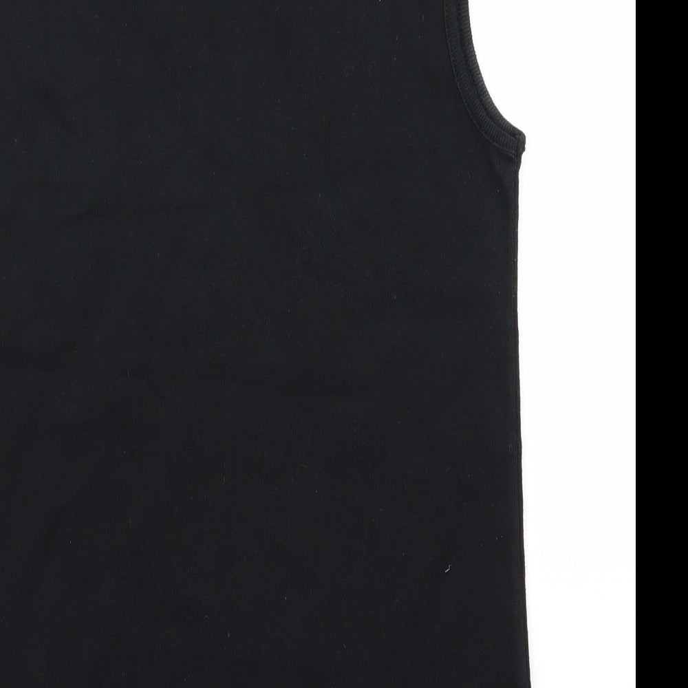 preowrn Womens Black   Basic Tank Size 14