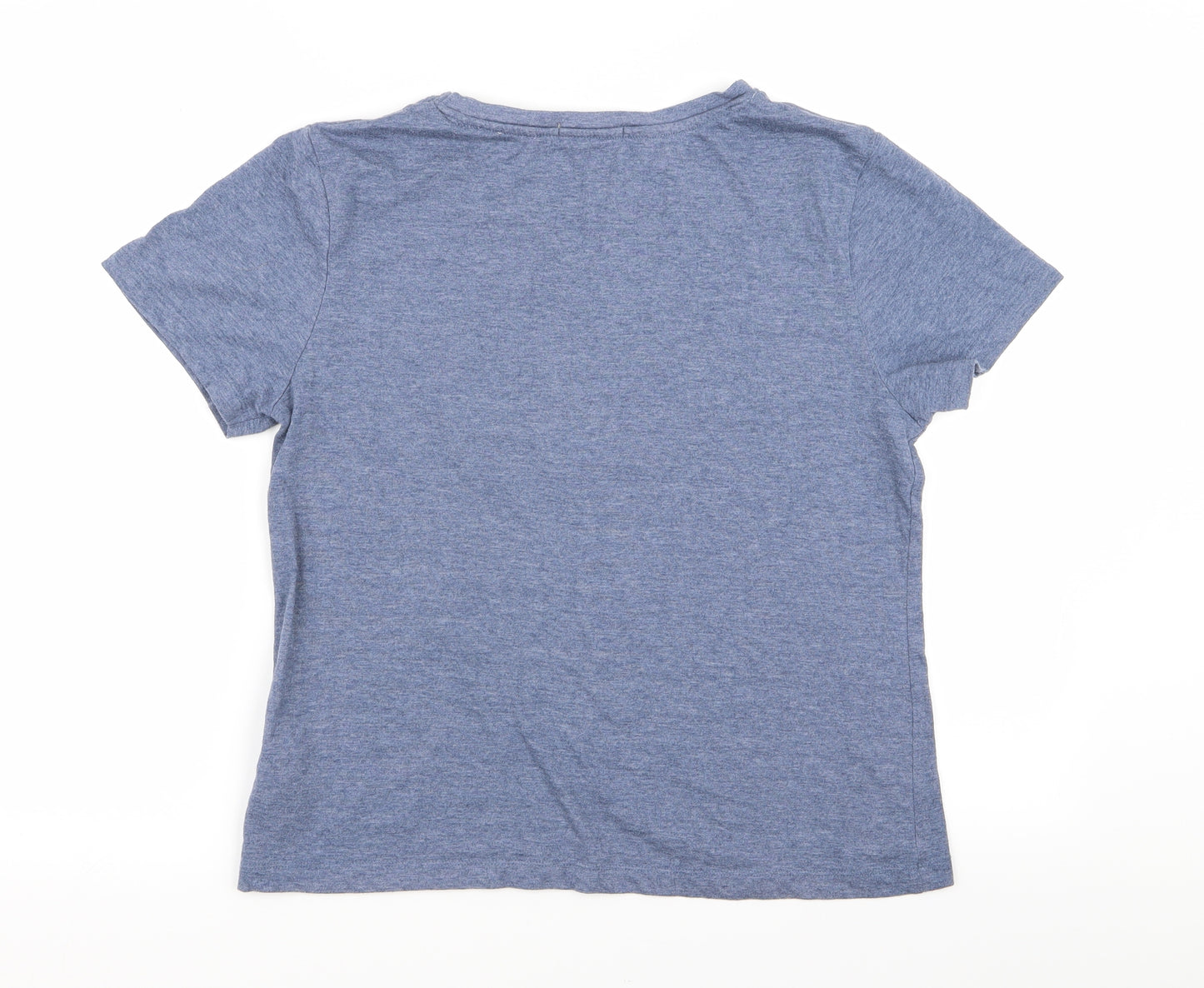 New Look Womens Blue   Basic T-Shirt Size S