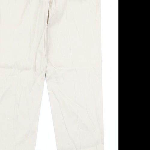 F&F Womens Beige   Trousers  Size 12 L25 in