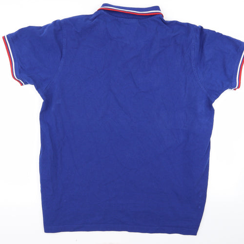 Preworn Mens Blue    Polo Size 2XL