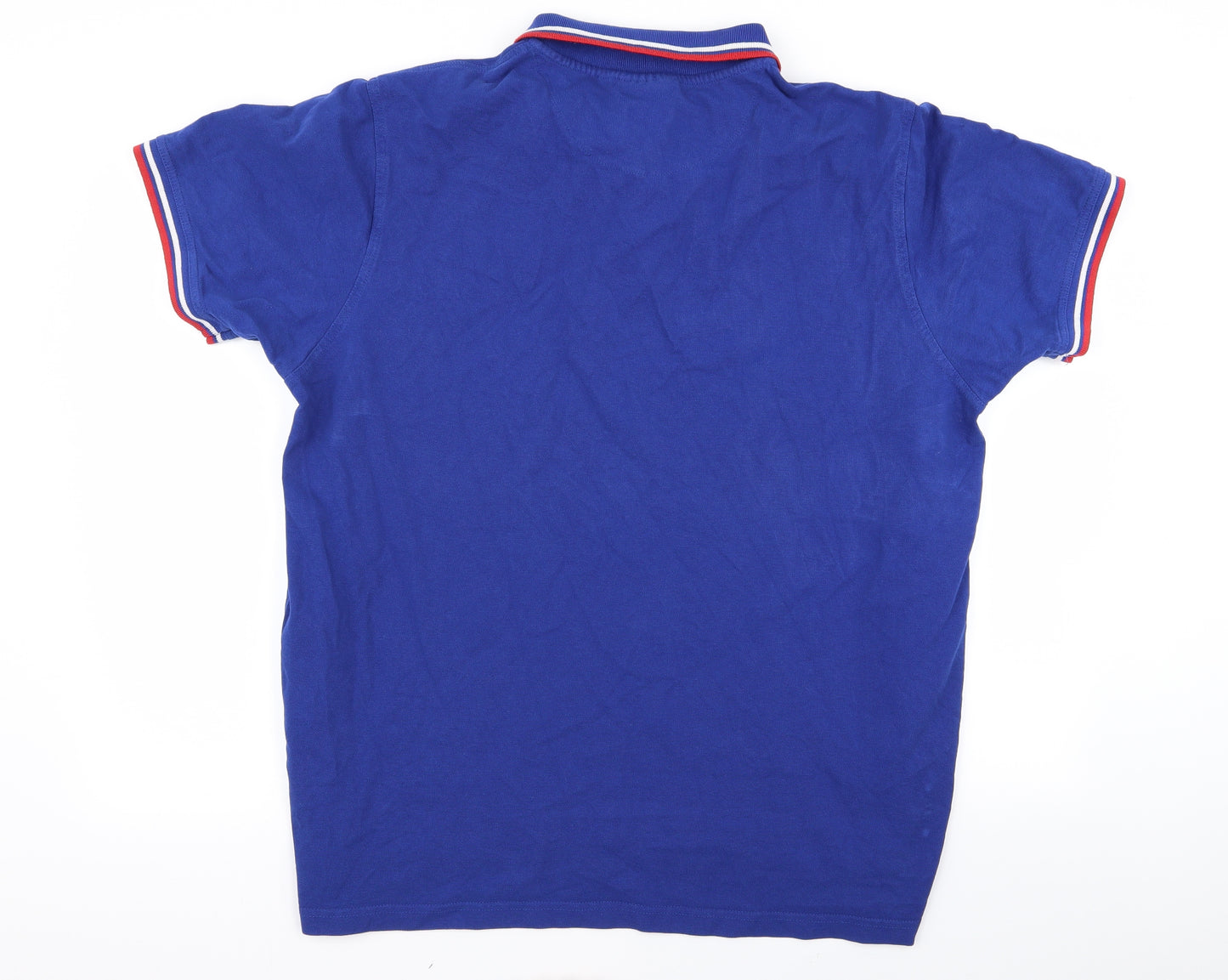 Preworn Mens Blue    Polo Size 2XL