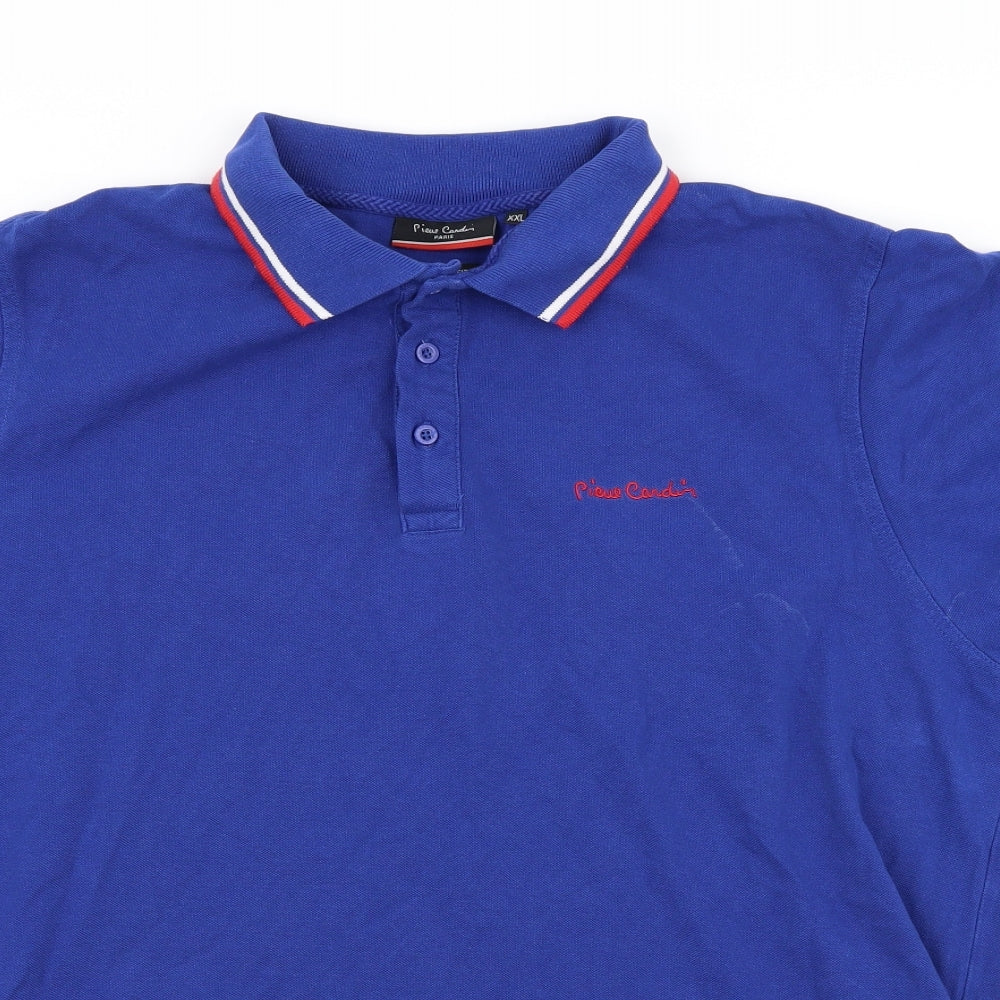 Preworn Mens Blue    Polo Size 2XL