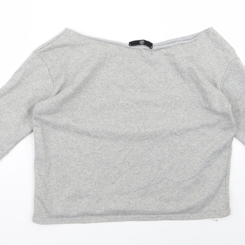 Missguided Womens Grey   Pullover Jumper Size 12