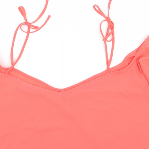 Topshop Womens Pink   Basic Blouse Size 12