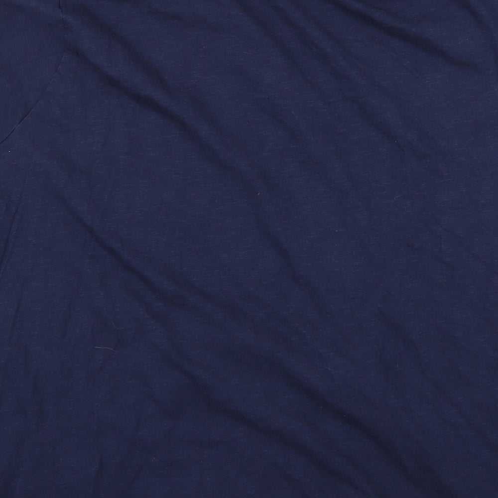 Yours Womens Blue   Basic T-Shirt Size L