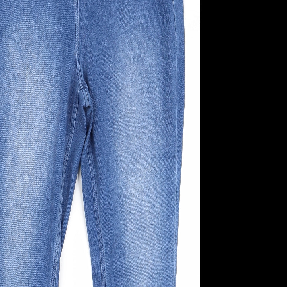 Preworn Womens Blue   Skinny Jeans Size 16 L24 in