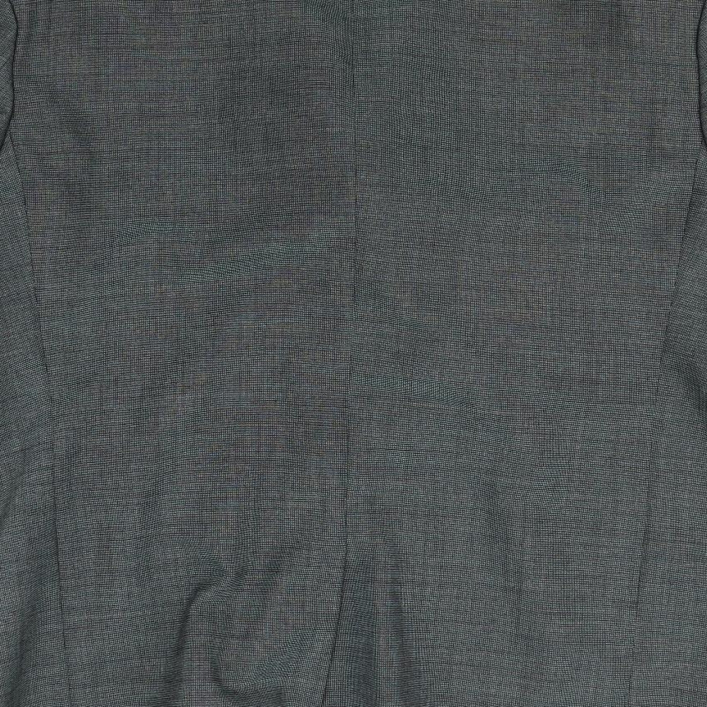 Preworn Mens Grey   Jacket Blazer Size XL  - shoulder pads