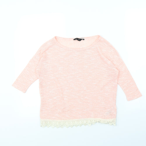 New Look Womens Pink   Pullover Jumper Size 8
