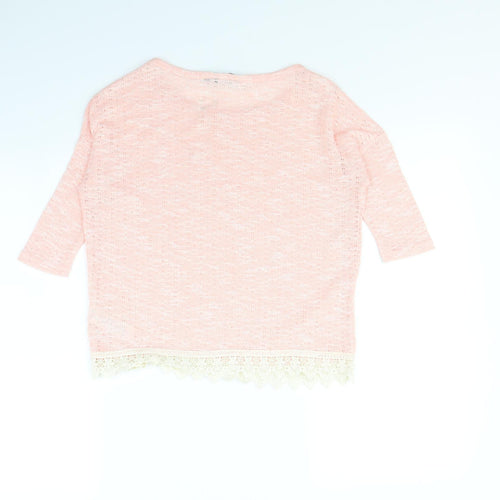 New Look Womens Pink   Pullover Jumper Size 8