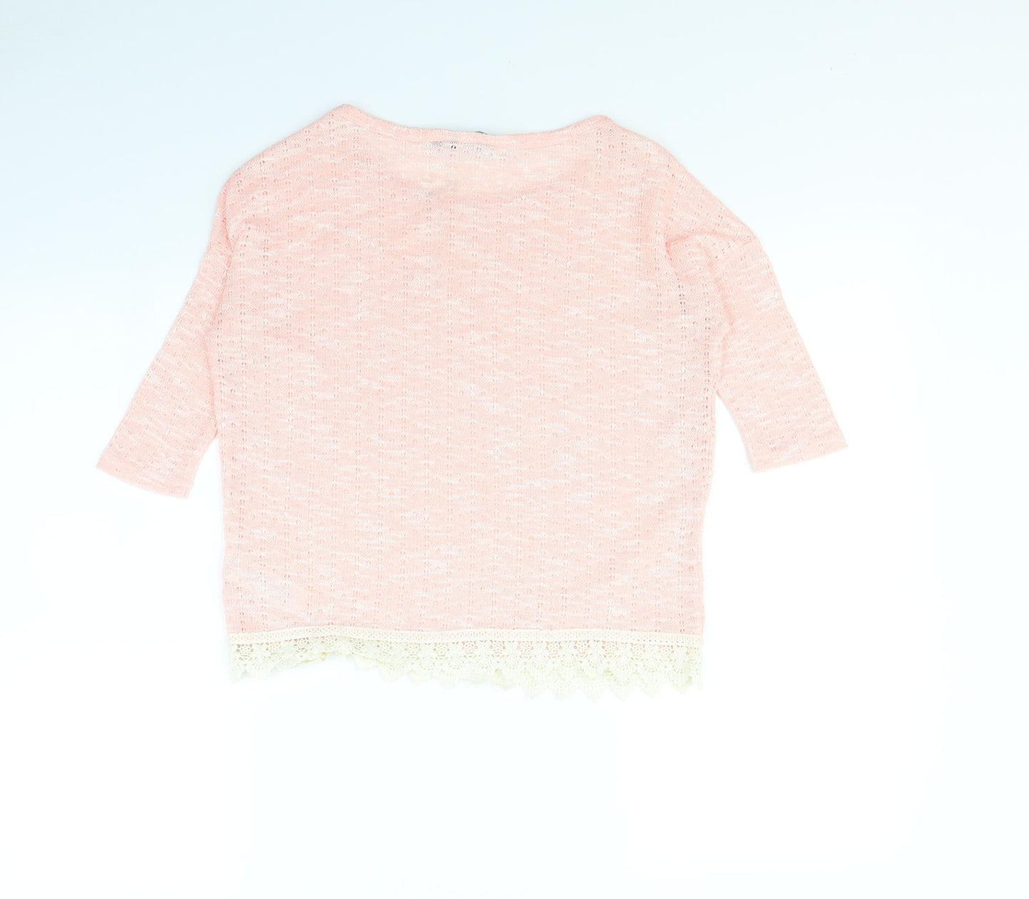New Look Womens Pink   Pullover Jumper Size 8