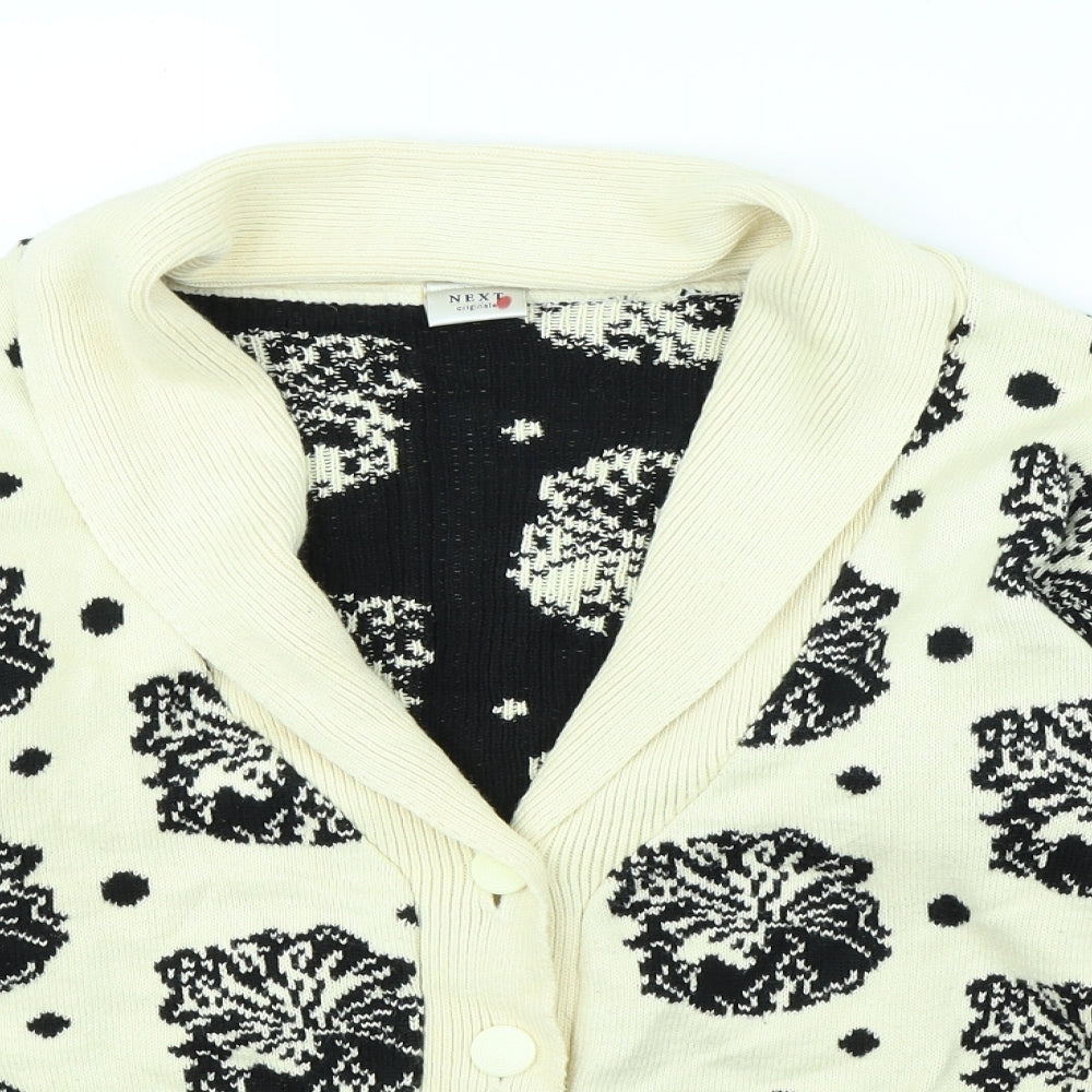 NEXT Womens Ivory Floral  Jacket  Size S