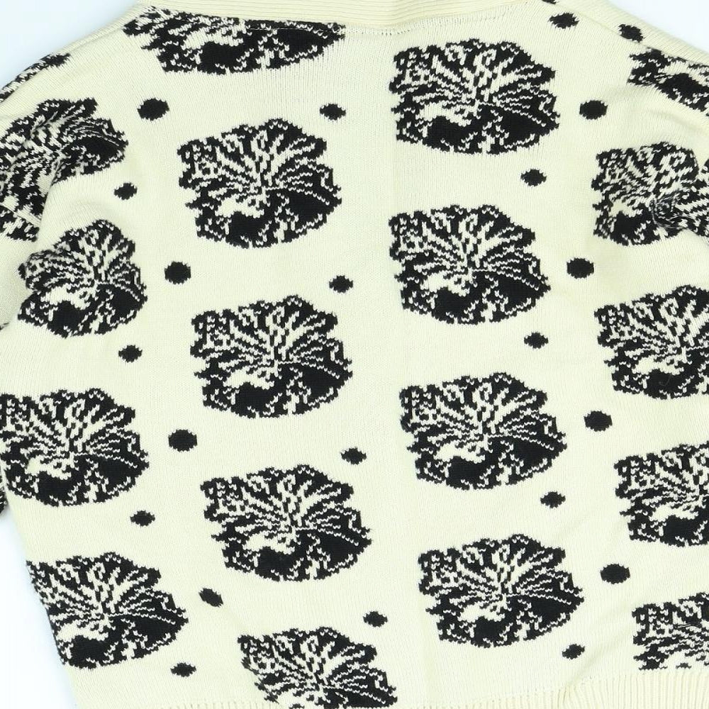 NEXT Womens Ivory Floral  Jacket  Size S