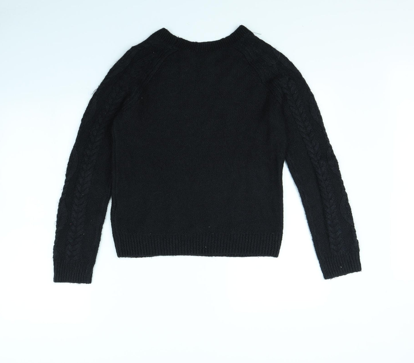 H&M Womens Black   Pullover Jumper Size M