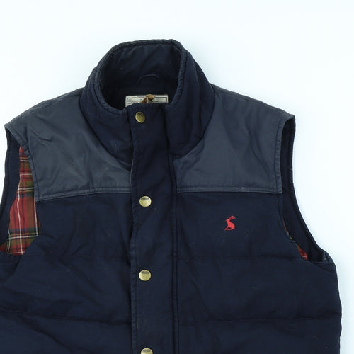Tom Joule Mens Blue   Gilet Jacket Size L