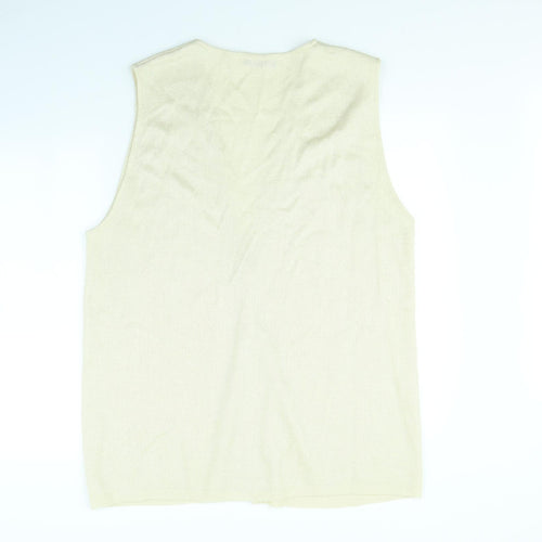 Noughts & Croxxes Womens Beige   Gilet Jacket Size L