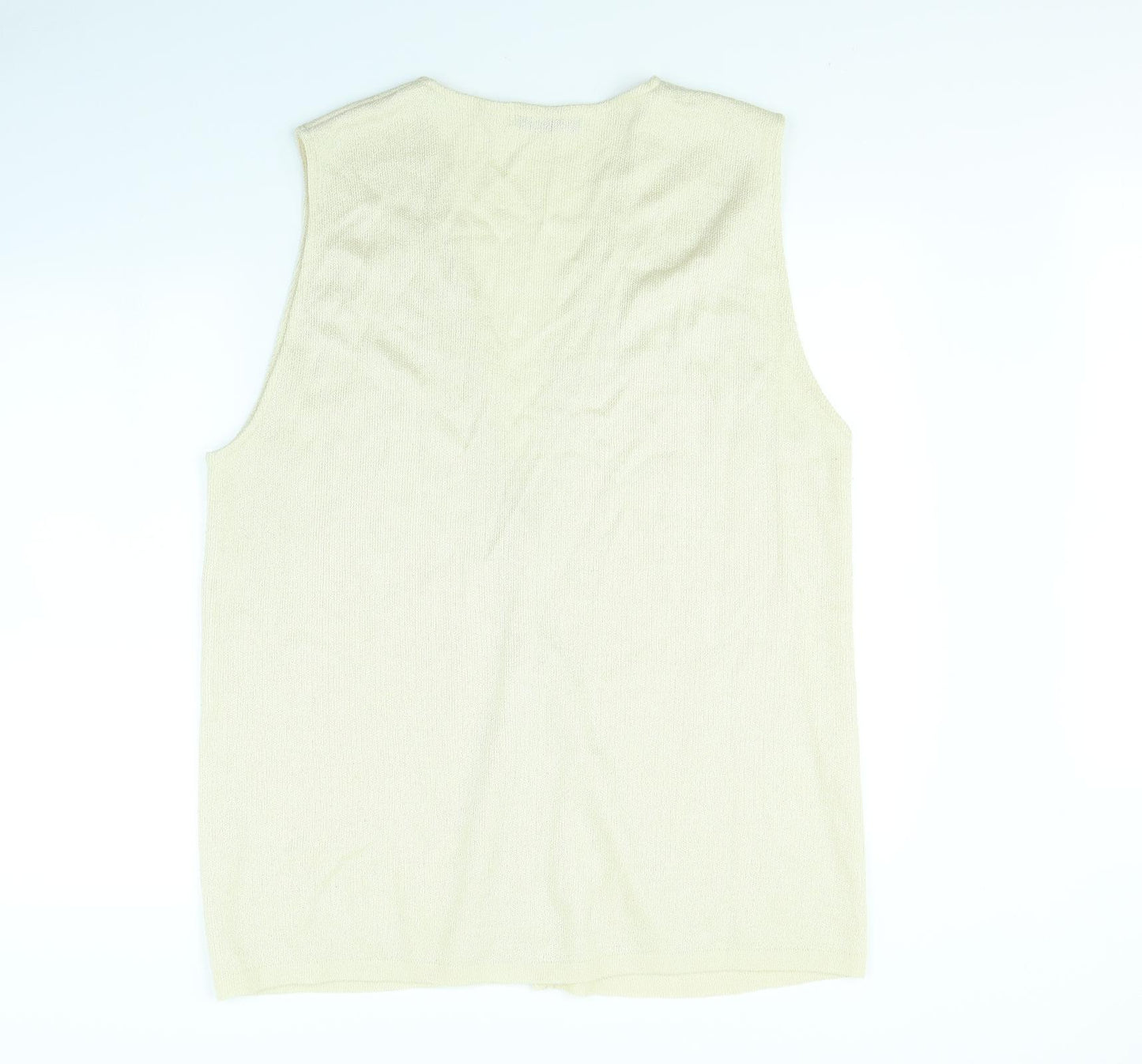 Noughts & Croxxes Womens Beige   Gilet Jacket Size L