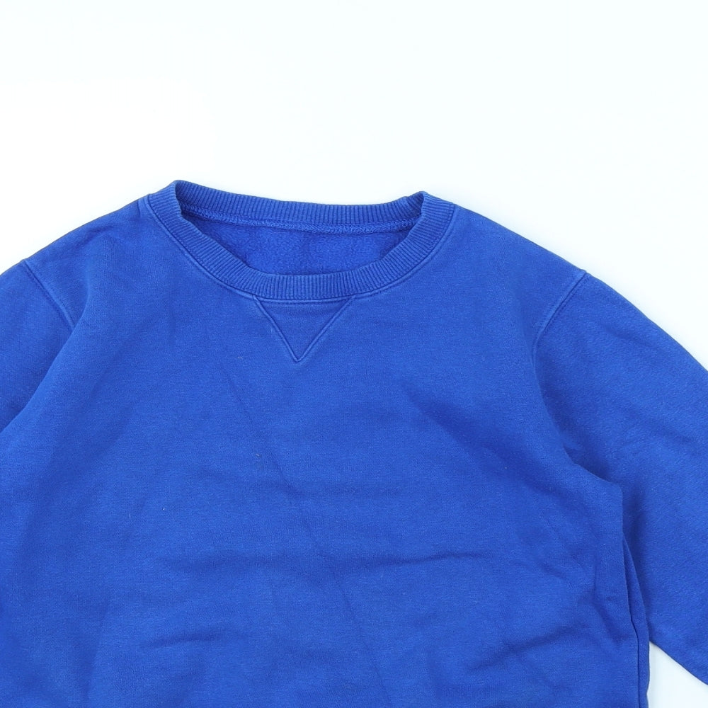 Schoolwear Boys Blue   Pullover Jumper Size 9 Years