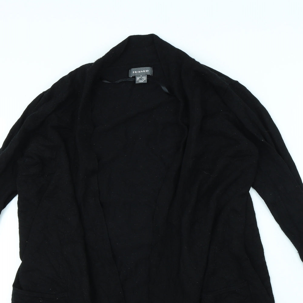 Primark Womens Black   Cardigan Jumper Size S
