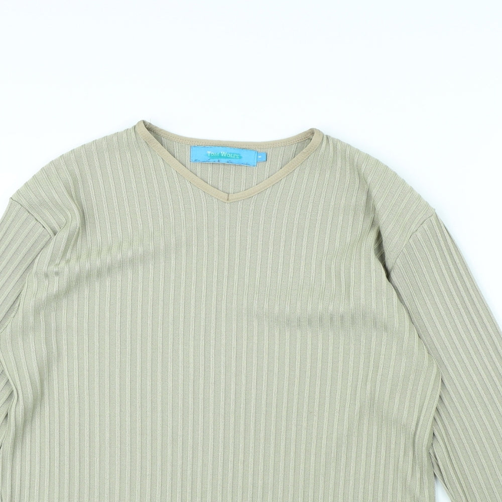 Tom Wolfe Womens Ivory   Pullover Jumper Size M