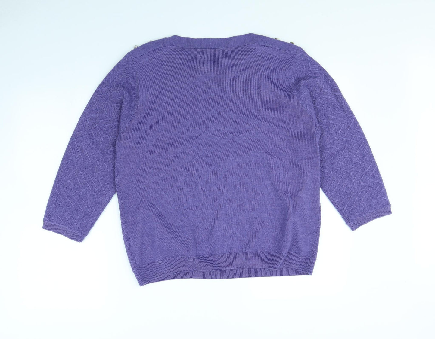 HONOUR MILLBURN  Womens Purple   Pullover Jumper Size M