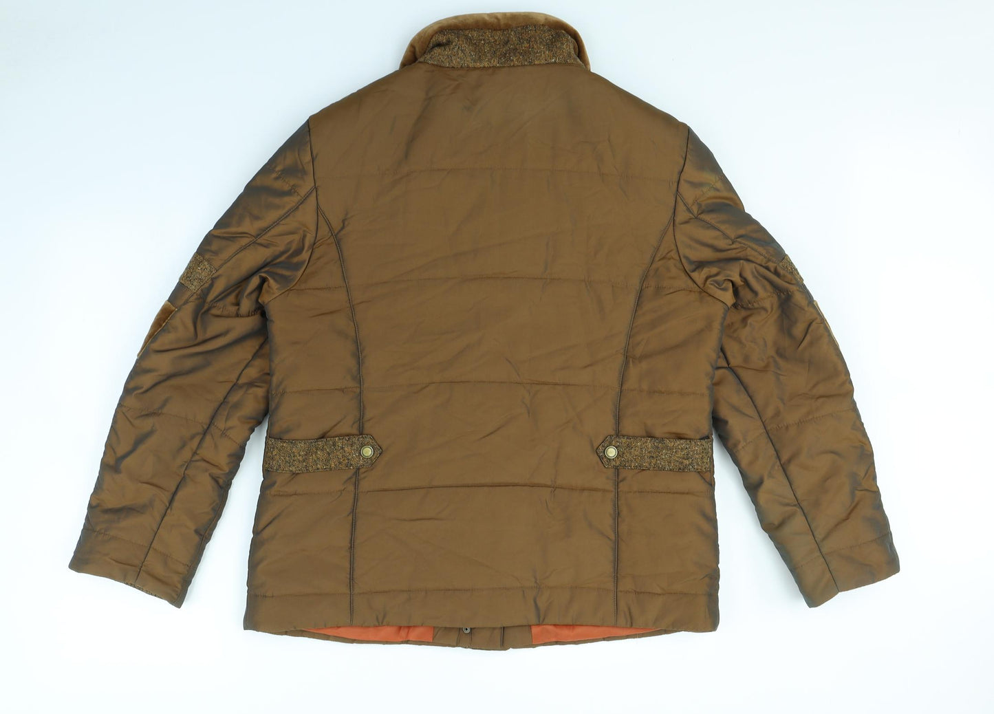 Preworn Womens Brown   Jacket Coat Size 14