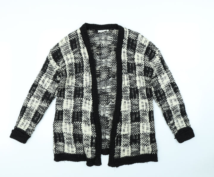 New Look Womens White Check  Jacket  Size M