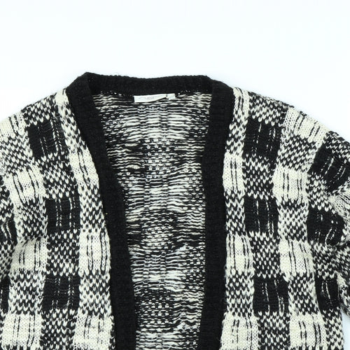 New Look Womens White Check  Jacket  Size M