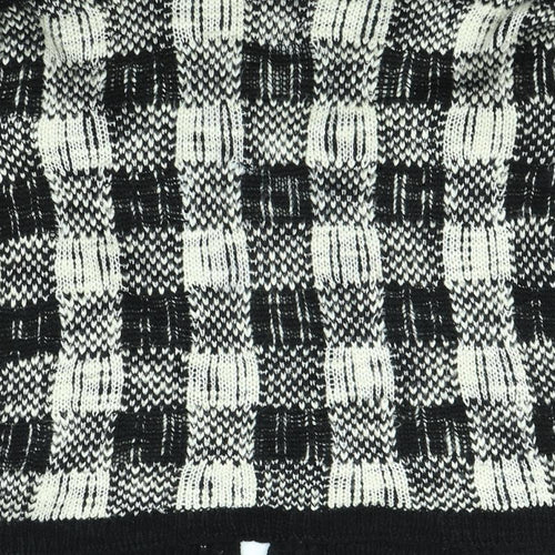 New Look Womens White Check  Jacket  Size M
