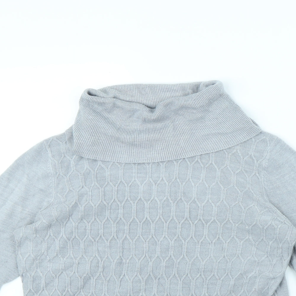 Love Knitwear Womens Grey   Pullover Jumper Size 10