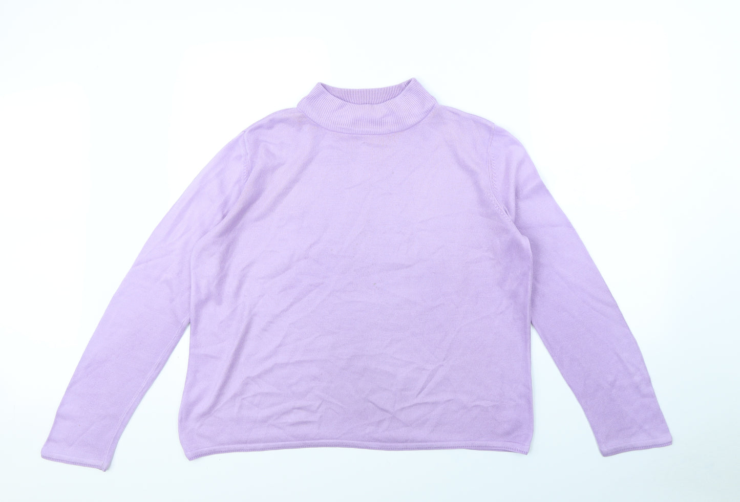 BM Womens Purple   Pullover Jumper Size M