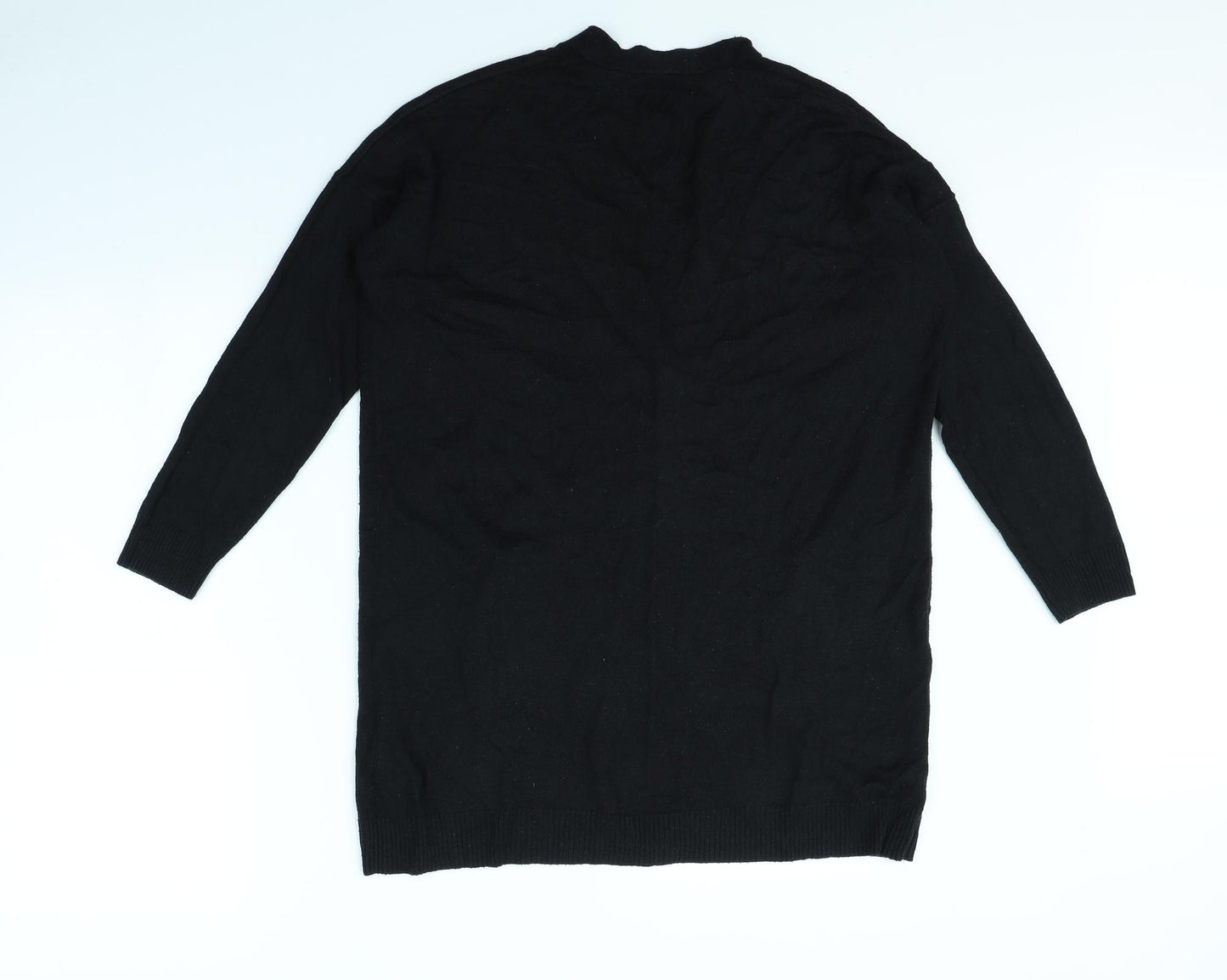 M&S Womens Black   Cape Jumper Size 14