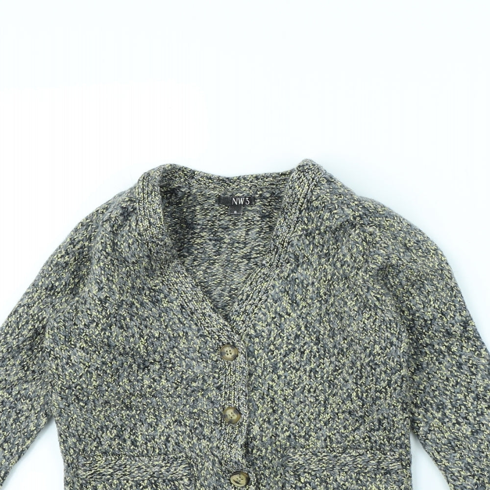 NW 3 Womens Green   Cardigan Jumper Size 8
