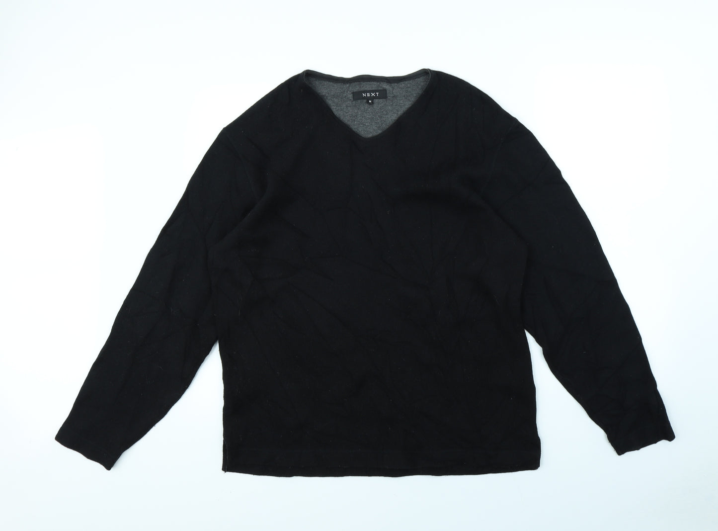 NEXT Mens Black   Pullover Jumper Size M