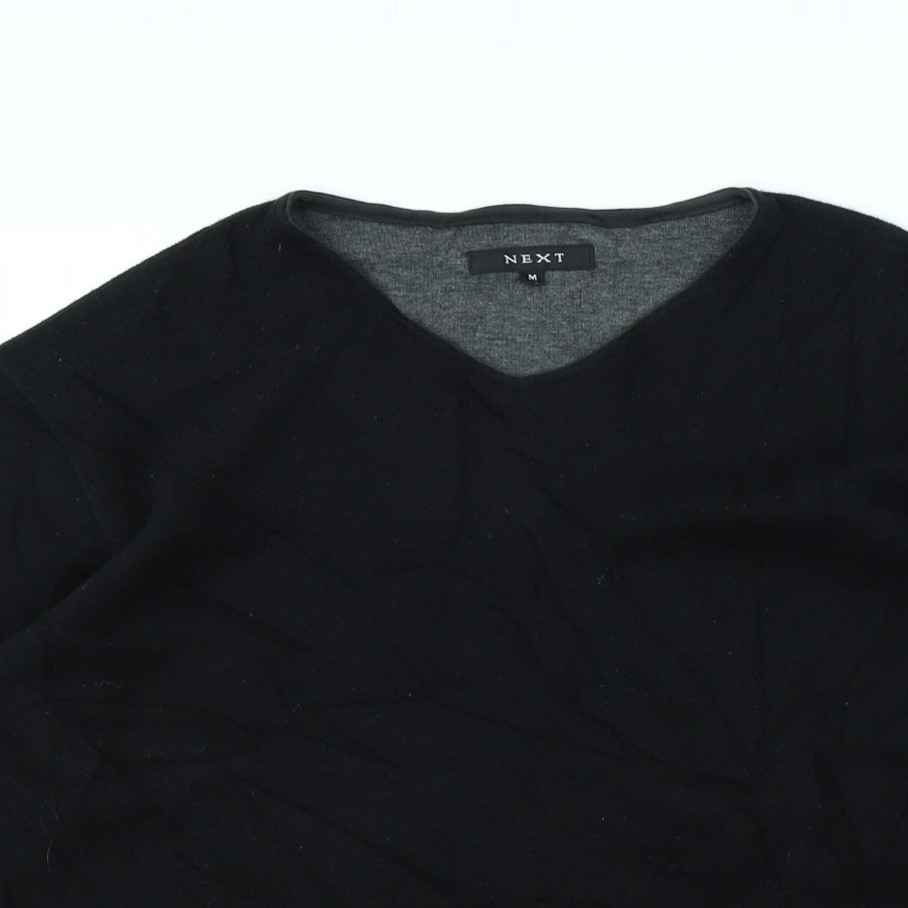 NEXT Mens Black   Pullover Jumper Size M