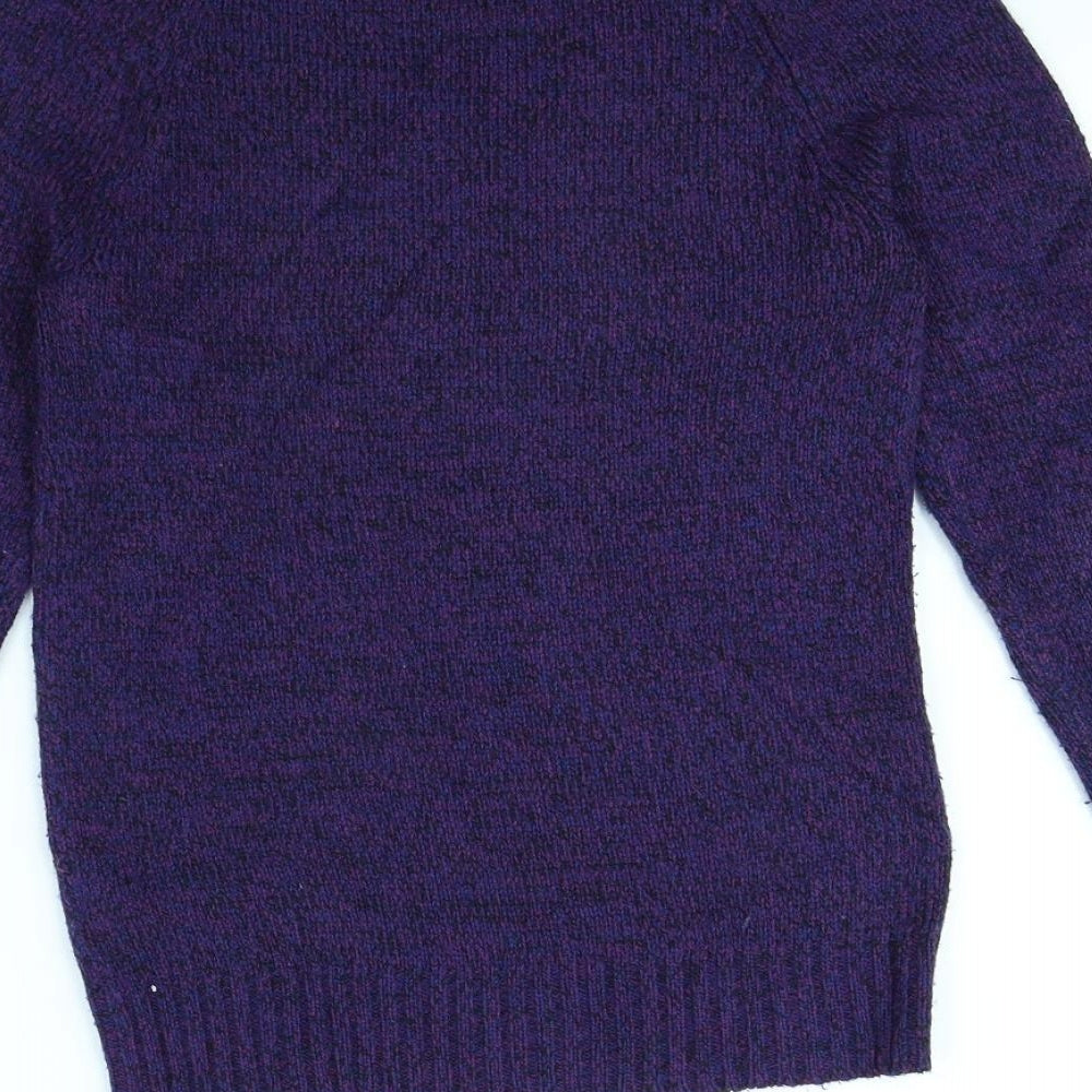 H&M Womens Purple   Pullover Jumper Size XS