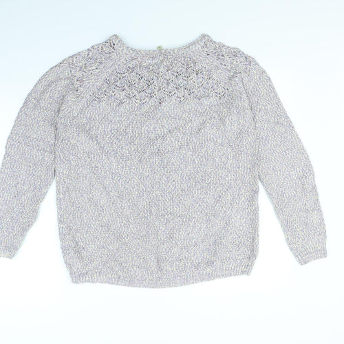 Manta Ray Womens Multicoloured   Pullover Jumper Size 16