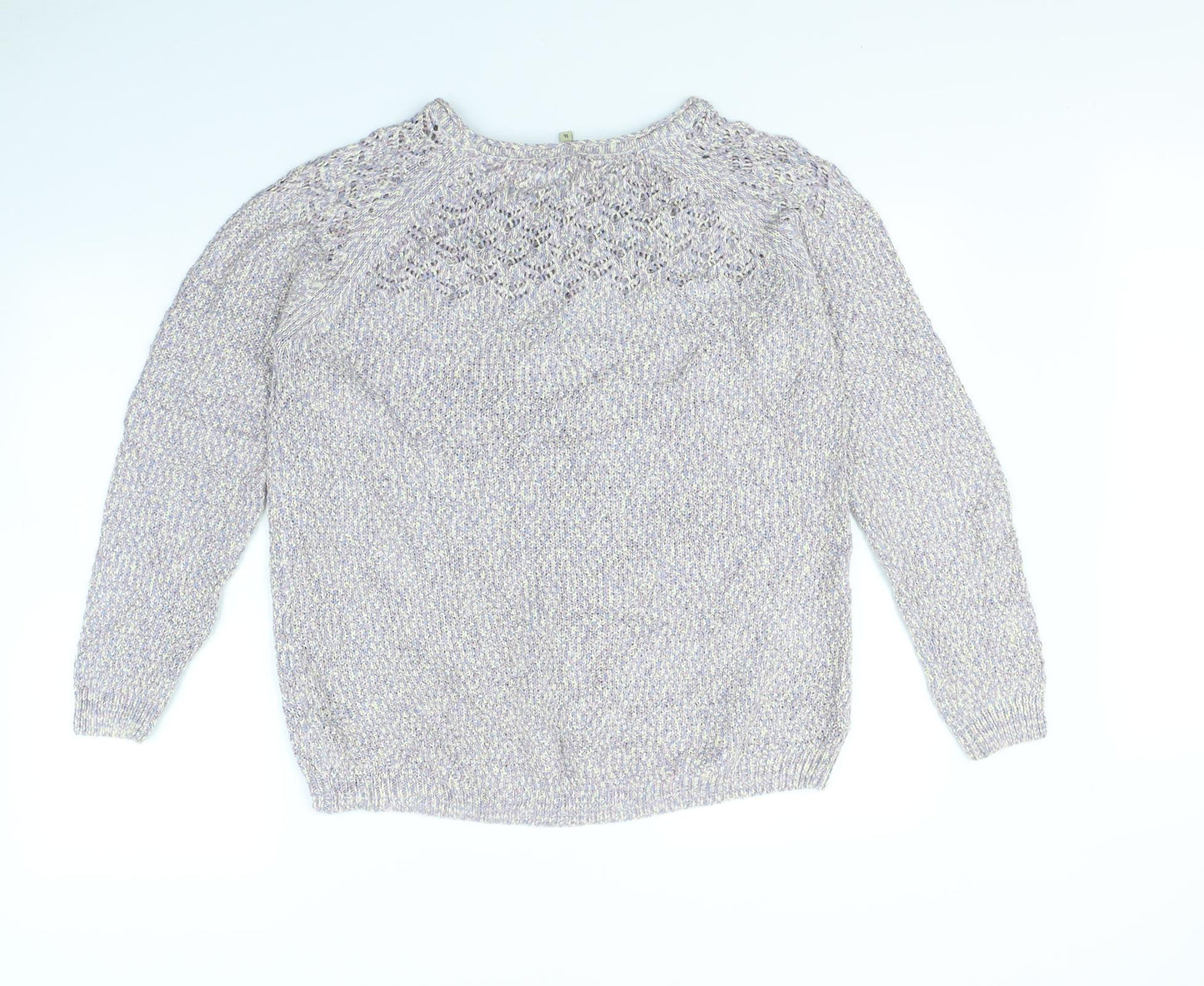 Manta Ray Womens Multicoloured   Pullover Jumper Size 16